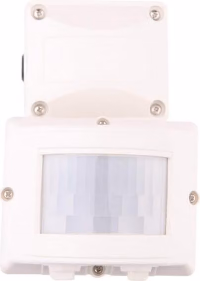 Rilevatore di movimento con interruttore crepuscolare 230V AC IP44 DR-05W Rilevatore di movimento F&F