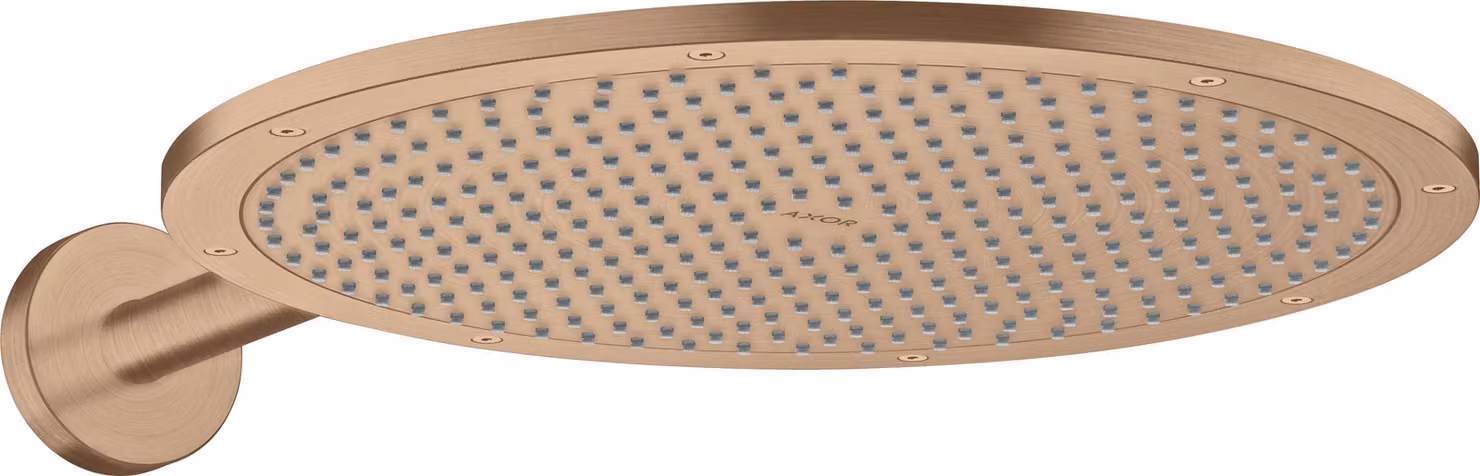 hansgrohe AXOR ShowerSolutions douche de tête 350 1 jet, bras de douche, 26034310, 26034310
