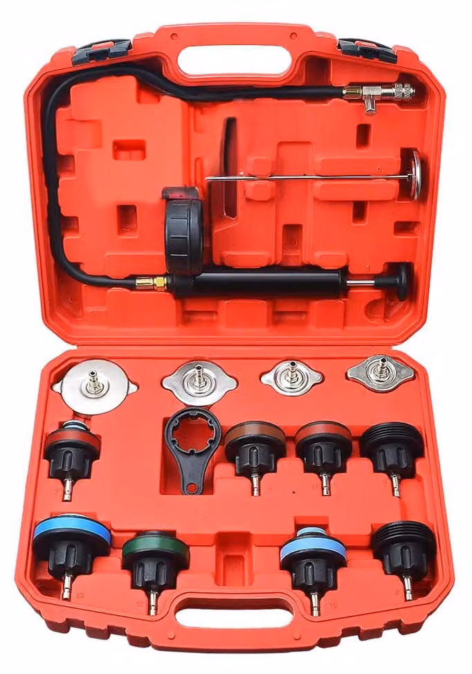 Tester per la pressione del radiatore, rilevatore di perdite, modello a vuoto, tester per la pressione dei termosifoni