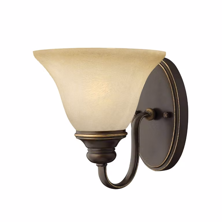 HINKLEY Applique da parete CELLO, dimmerabile, Bronzo / Ottone antico, Soggiorno / Sala da pranzo, Metallo, Antico, Applique