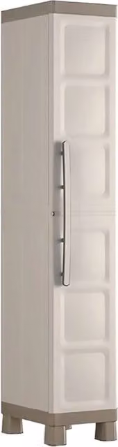 Armadio alto con 1 anta Excellence Keter Italia S.P.A. bianco L 33 cm x P 45 cm x H 182 cm