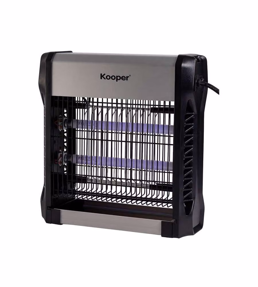 Kooper Zanzariera Elettrica - Nero - 20W - Copertura 30 mq