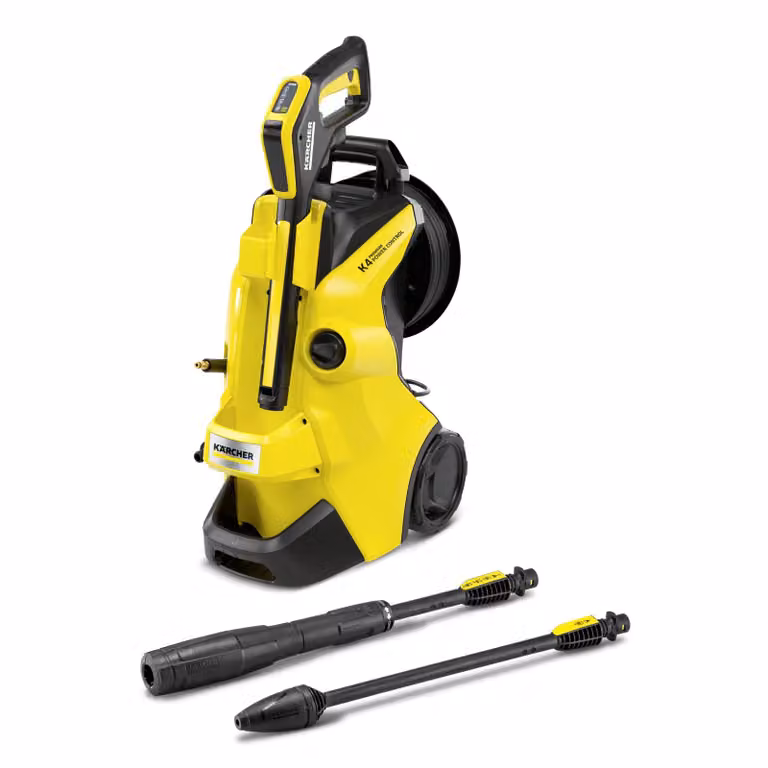 Kärcher K 4 PREMIUM POWER CONTROL idropulitrice Verticale Elettrico 420 l.h Nero, Giallo