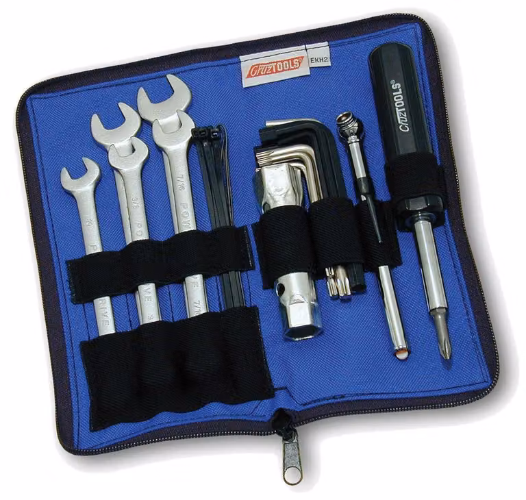 CruzTOOLS EKH2, set di attrezzi "EconoKIT H2" per motociclette Harley-Davidson