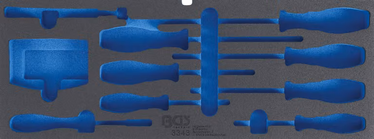 Inserto in schiuma BGS per Art. 3312 vuoto per Art. 3343 - 3343-1