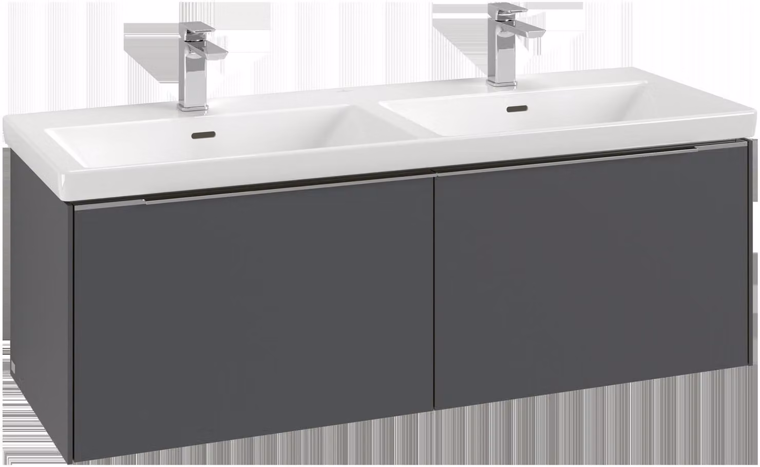 Villeroy & Boch Subway 3.0 armoire sous lavabo, 2 tiroirs, 1272x429x478mm, C56701AB, C56701AB