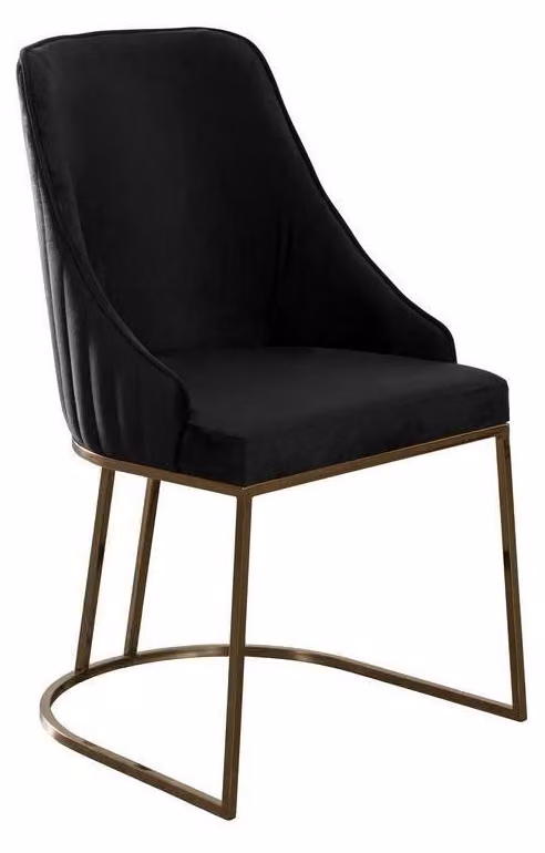 Gruppe Stühle Küchenstühle Esszimmerstühle Schwarz 6tlg Modern Stoff