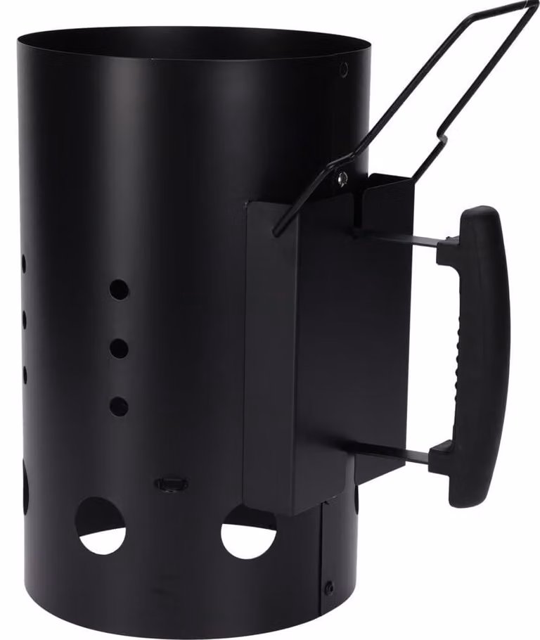 Accendifuoco per barbecue XXL con doppia maniglia, circa 19 x 30,5 cm, per carbone