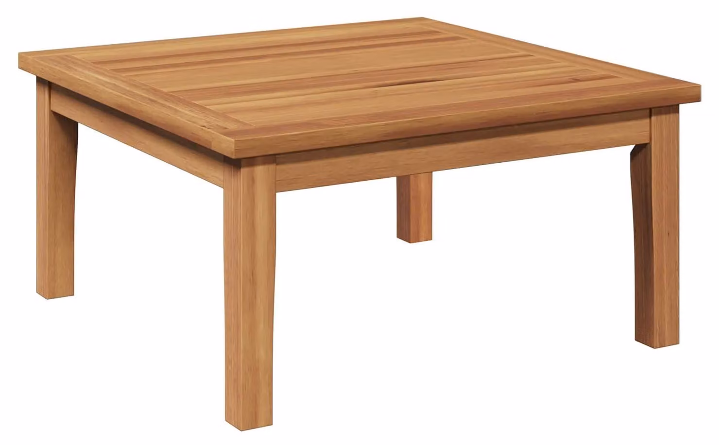 Panca da giardino in teak, set elegante
