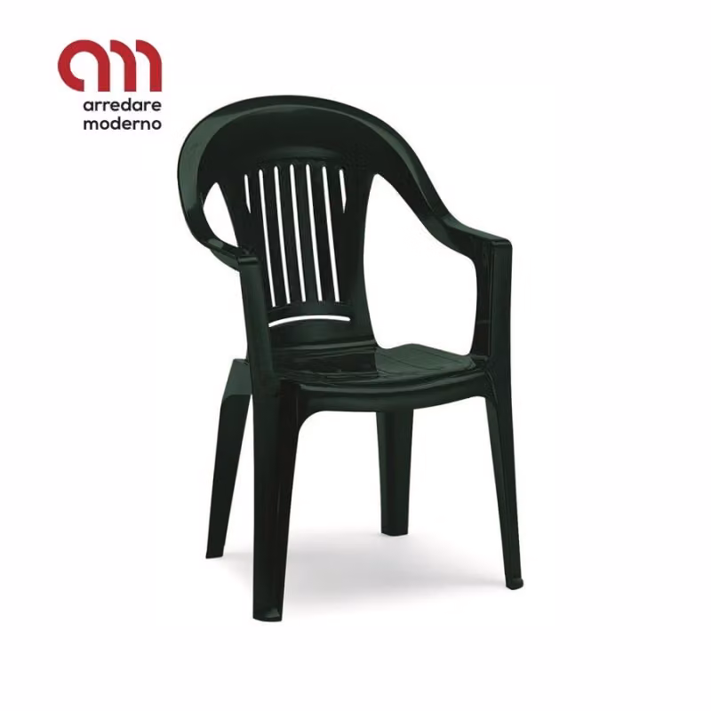 Sedia California Scab Design schienale alto