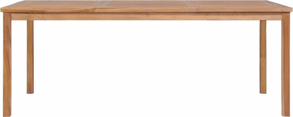 Tavolo da Giardino 200x100x77 cm in Legno Massello di Teak