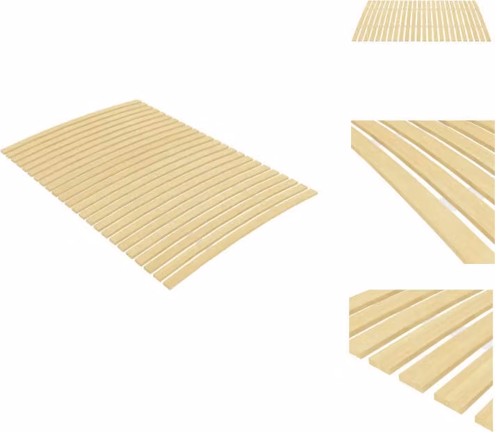 vidaXL Rete a 24 doghe 120x200 cm - Letti e strutture letto