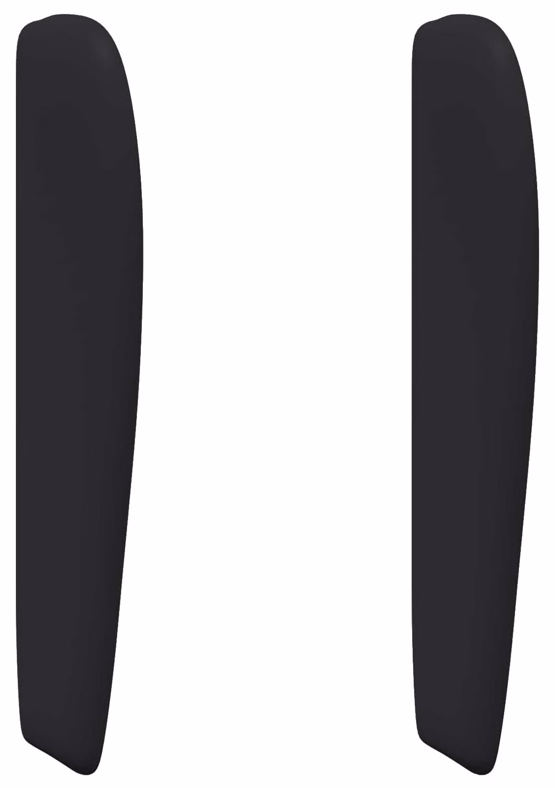 Orecchia della Testata Nero 80 x 23 x 6 cm PVC
