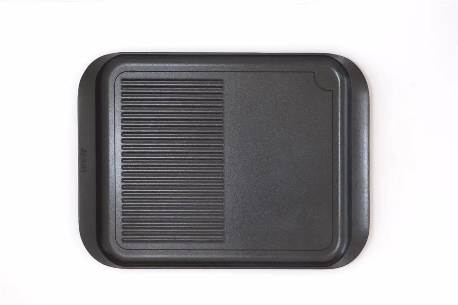 Piastra Dual Grill per barbecue in alluminio antiaderente di Risolì, dim. 30x22,5cm