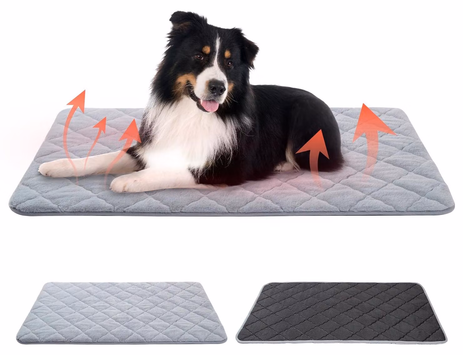 Elzusha - Letto lussuoso per cani e gatti, con base antiscivolo