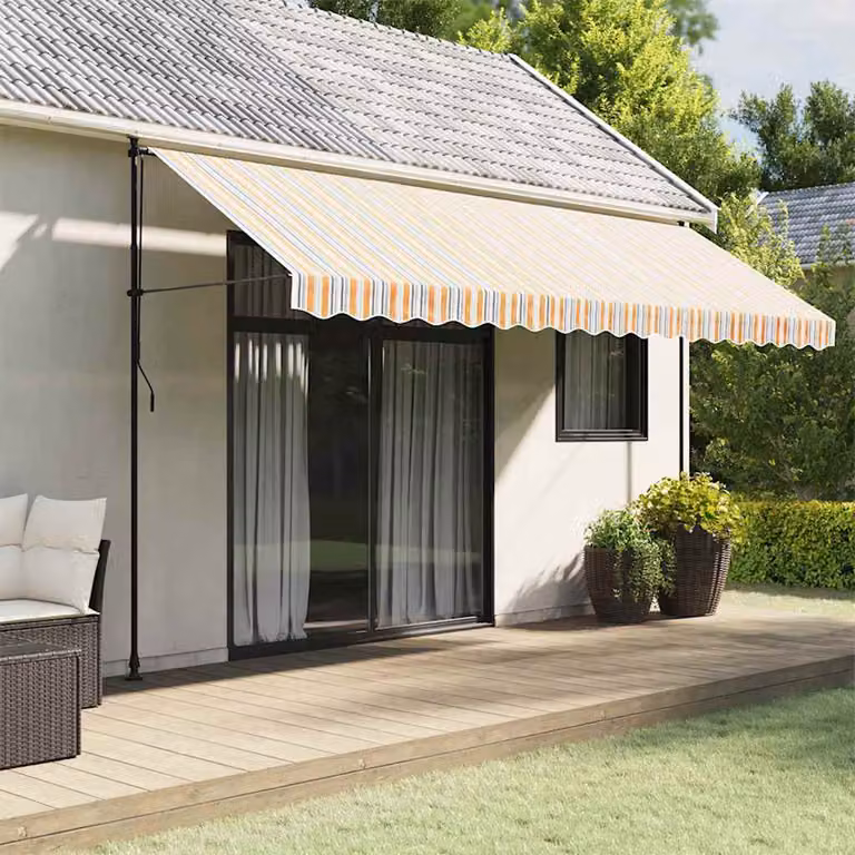 Tessuto di ricambio per tenda da sole vidaXL multicolore in poliestere L: 430 cm, P: 345 cm