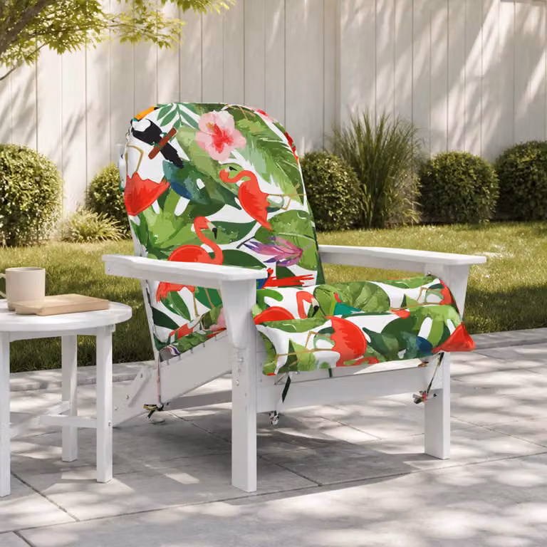 vidaXL Cuscino per Lounger Sole GEMERT Multicolore in Poliestere con Rivestimento Lavabile e Resistente alle Intemperie