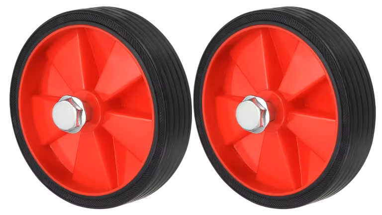 Ruote per compressore d'aria da 12,7 cm, 2 pezzi, ricambi universali