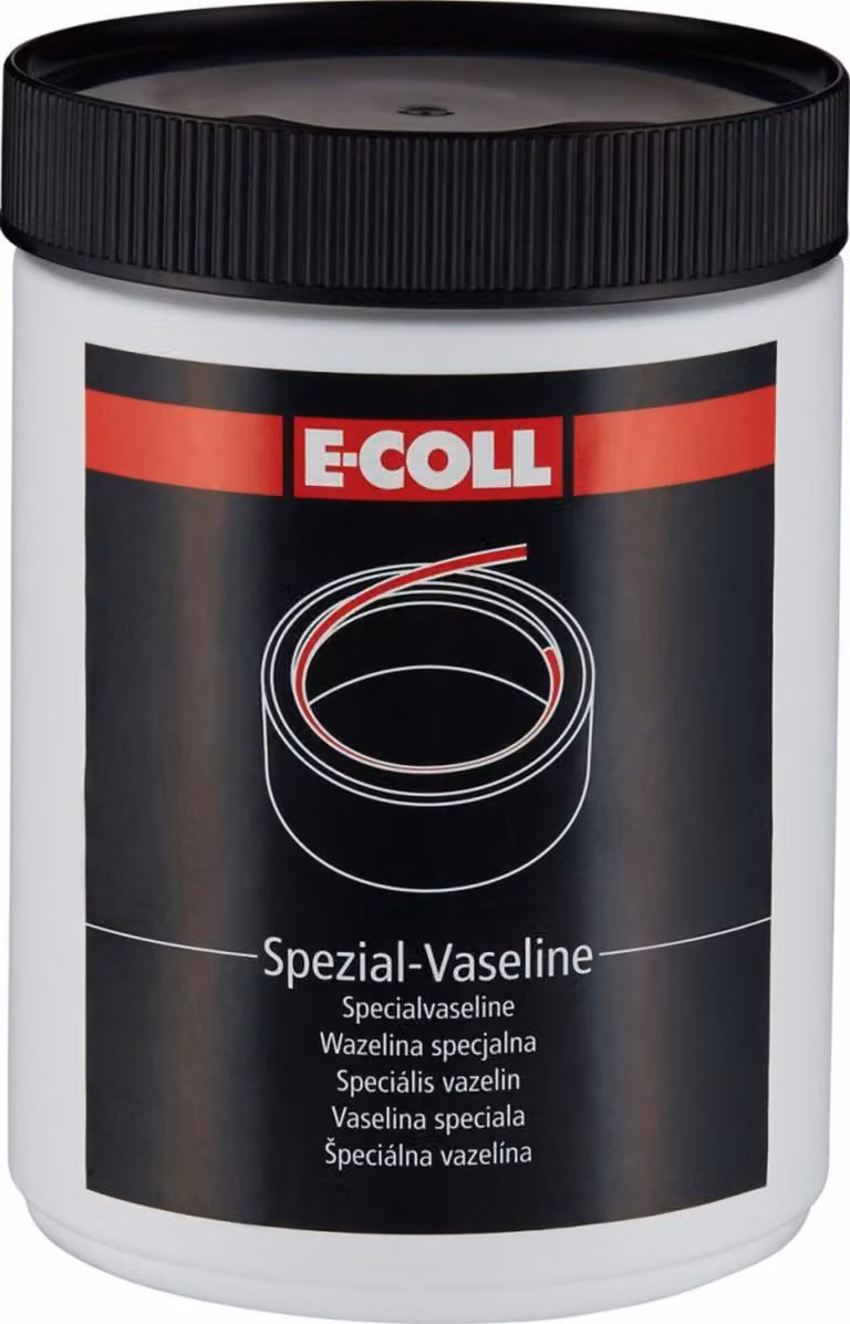Barattolo di vaselina speciale da 750 ml, bianco E-COLL EE