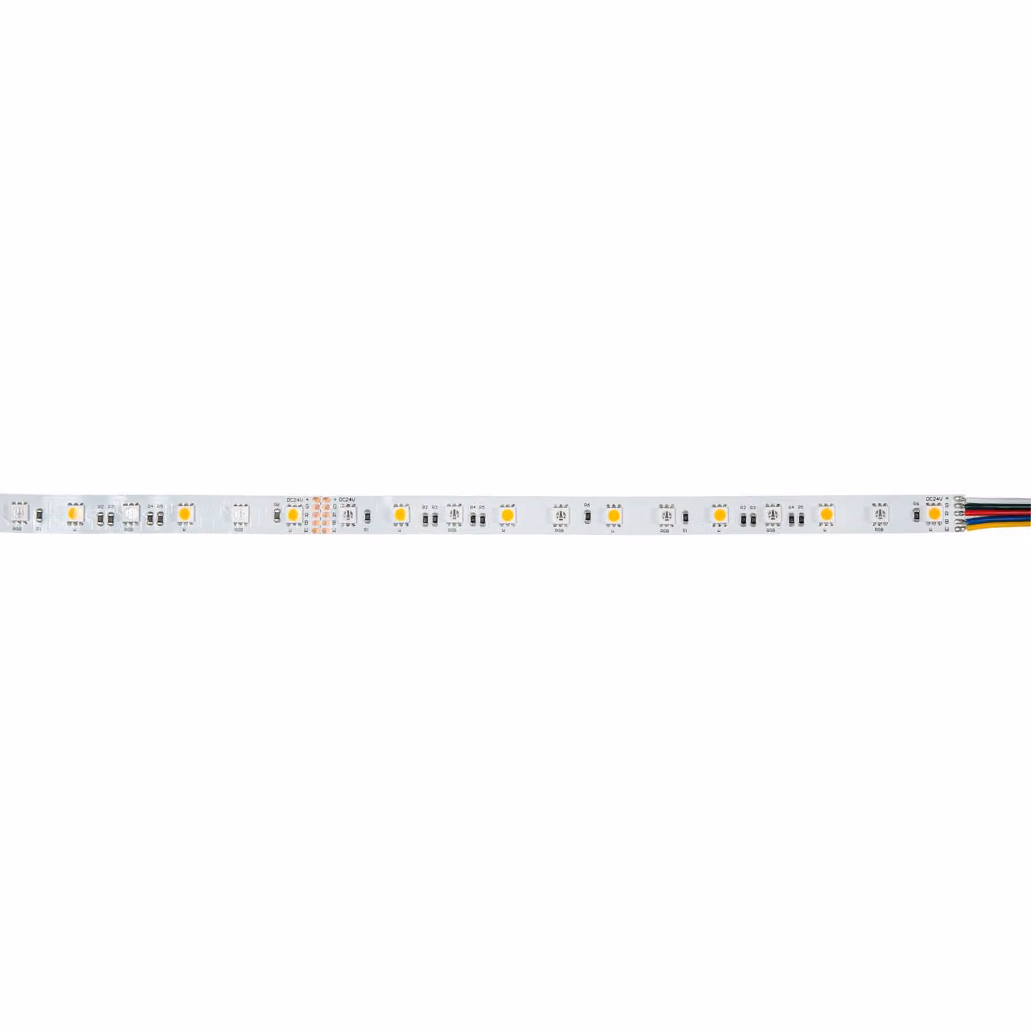 BRUMBERG striscia LED QUALITYFLEX ONE 14,4 W/m RGBW IP67 L. 5 m ONE, dimmerabile, Bianco / Opale, Bagno, Plastica