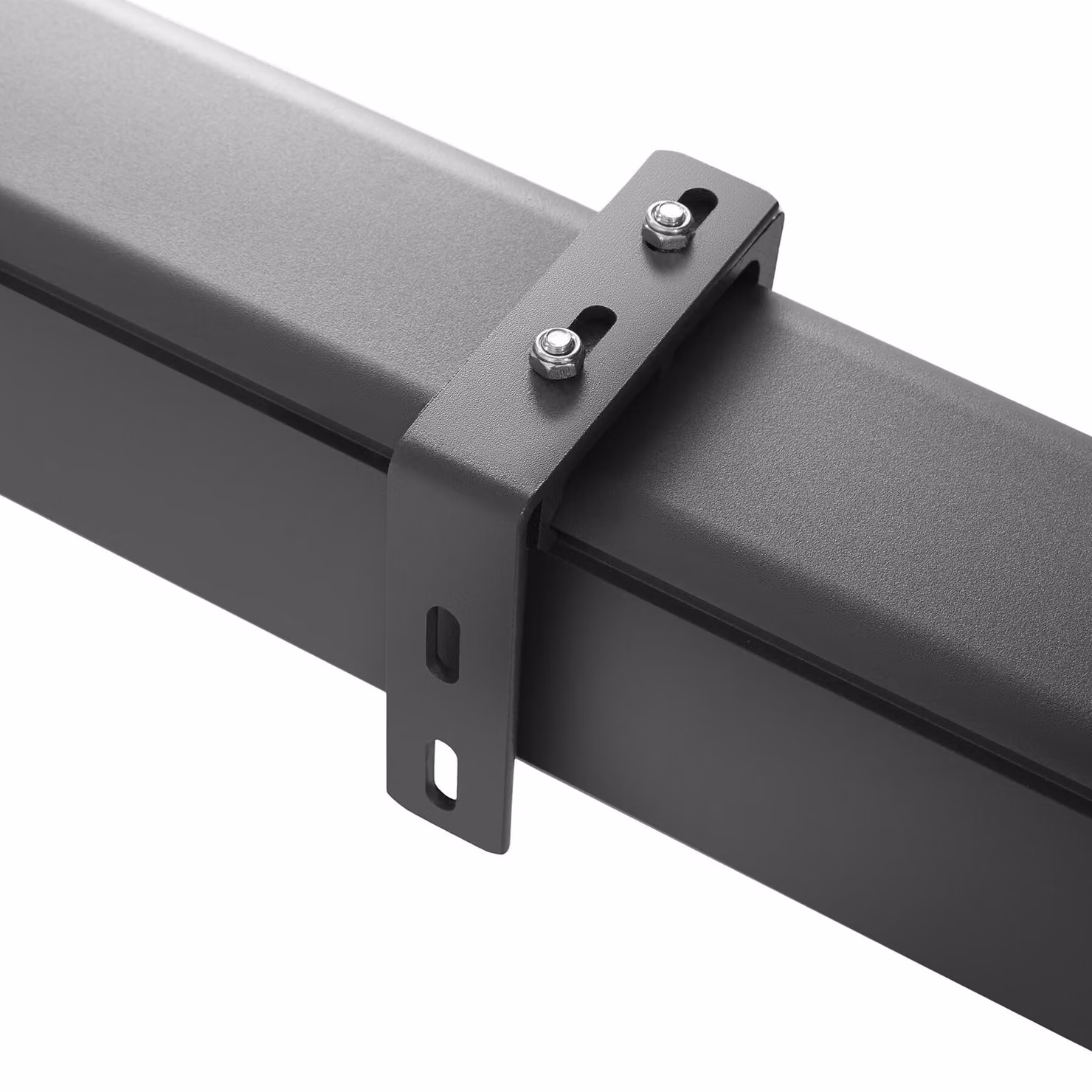 Tenda da sole tectake con manovella, montaggio a parete, in alluminio e poliestere, grigio, L 200 cm x P 250 cm