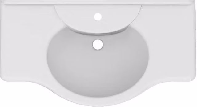 Consolle universale LINPH per serie Karine, colore bianco, ideale per il bagno