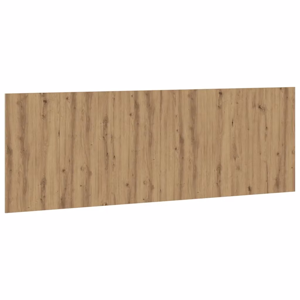Testiera a parete in legno MDF marrone stile classico vidaXL L: 240 cm, H: 80 cm, P: 1,5 cm – 2
