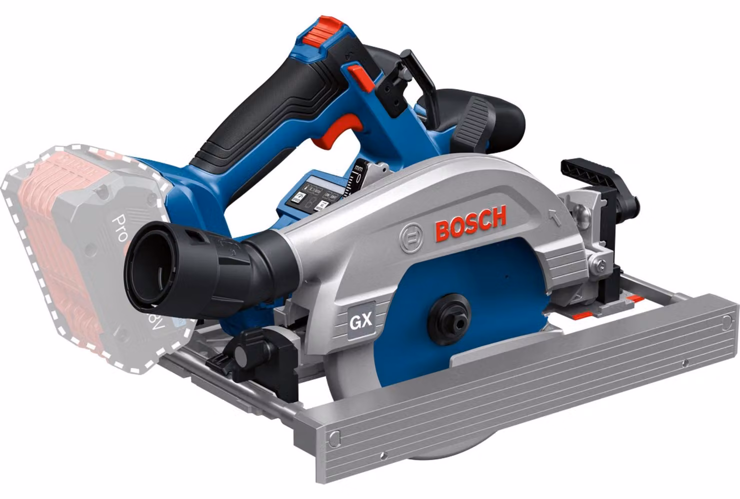 BOSCH Professional 06016C1000 BOSCH Professional GKS 18V-57-2 GX Akku-Handkreissäge-Set 18,0 V, ohne Akku