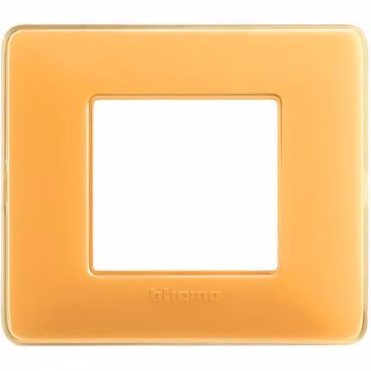 Bticino Matix, piastra a due moduli, colore avorio, modello AM4802CAB