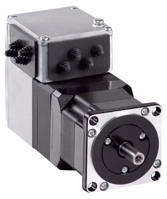 Schneider Electric Servoazionamento integrato, Lexium ILA1, 24-36 V, CANopen, 57 mm, 0,61 Nm, connettore per circuiti stampati, monogiro ILA1F572TB1A0