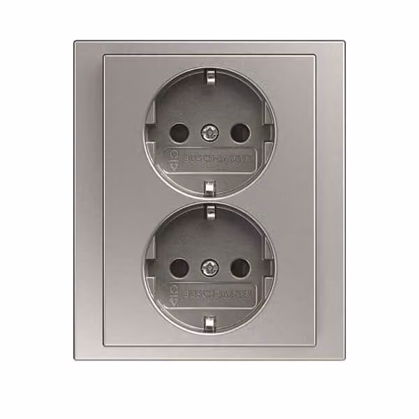 Busch-Jaeger SCHUKO presa doppia 202 EUJB-866 2TKA00003921