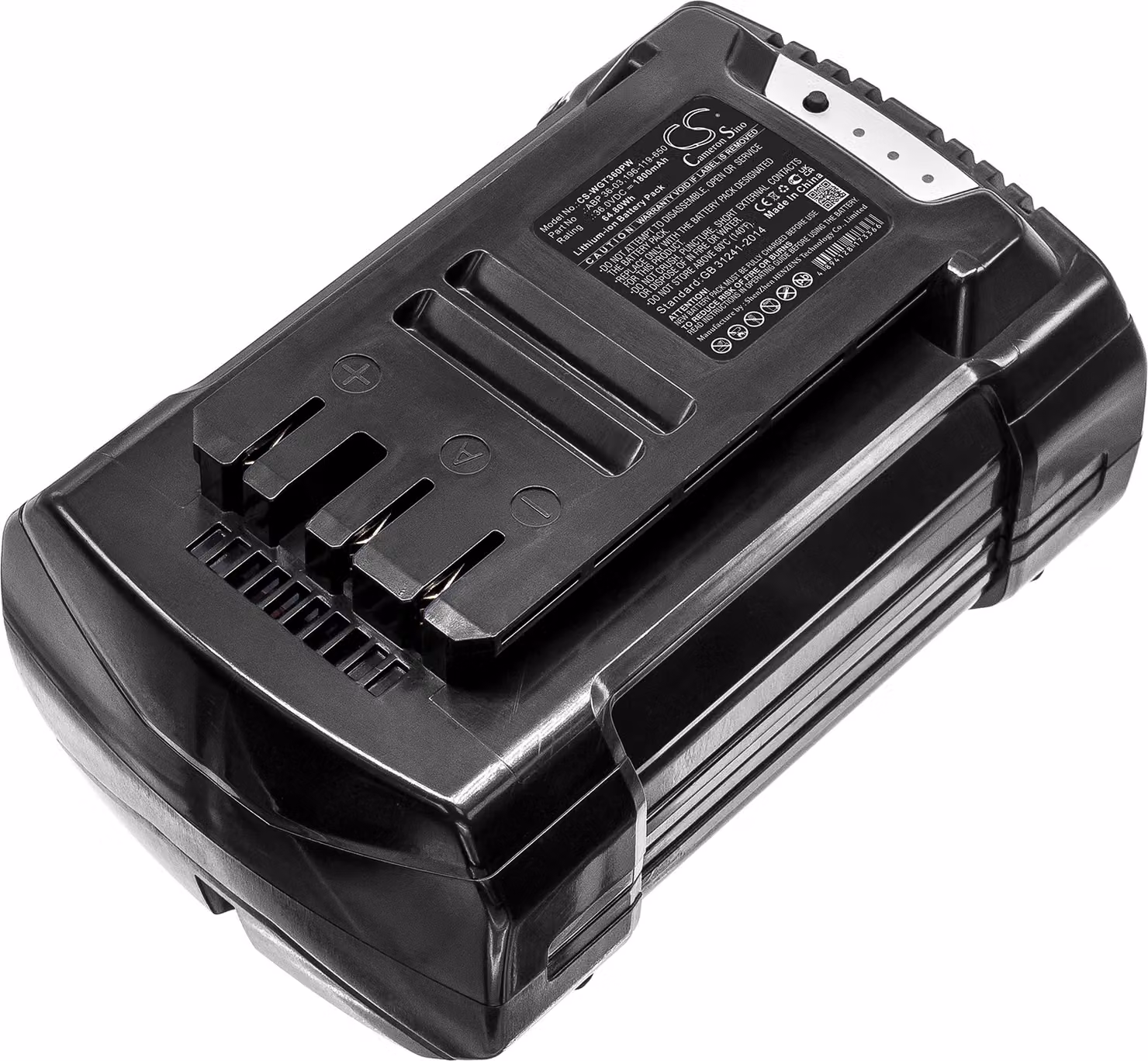 TECHTEK Batteria compatibile con [Wolf Garten] CSB 36, GTB 36, HSB 36, LBB 36 sostituisce 196-119-650, per ABP 36-03