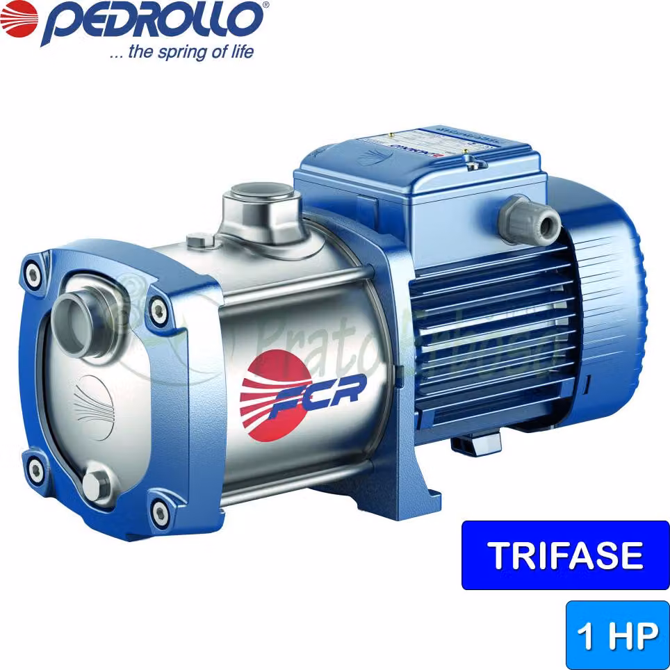 Elettropompa centrifuga multigirante trifase Pedrollo FCR 80/5