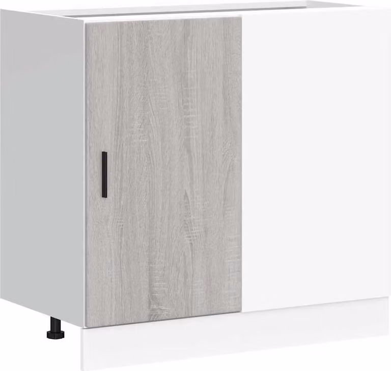 Mobile Base Lavello “Lyon” Grigio Sonoma in Legno Multistrato