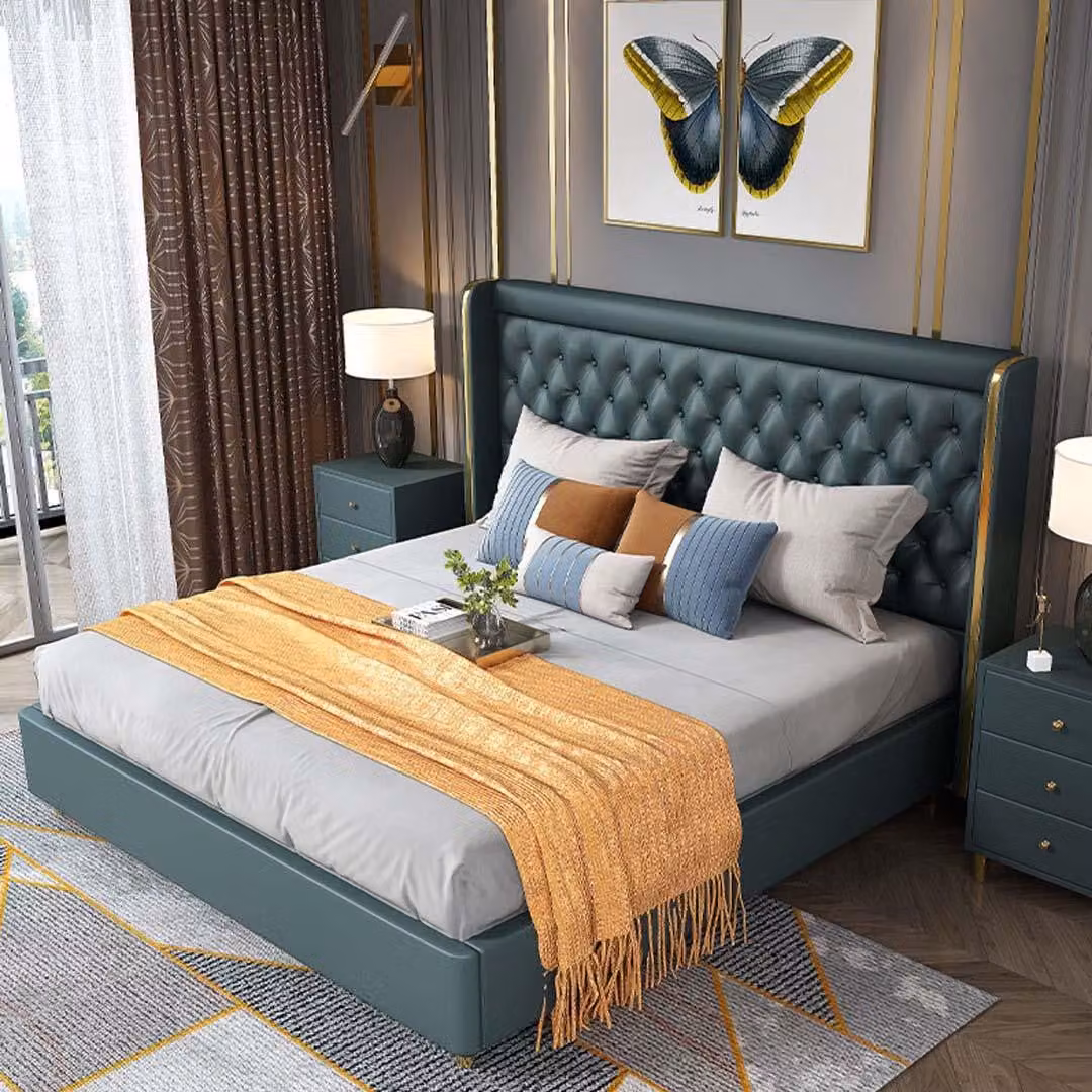 Klassisches Bett Doppelbett Betten Holz Landhaus Stil Echtes Holz Schlafzimmer