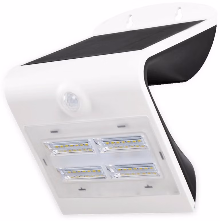 Luce solare a LED 3,2W 400lm 3000K Sensore bianco
