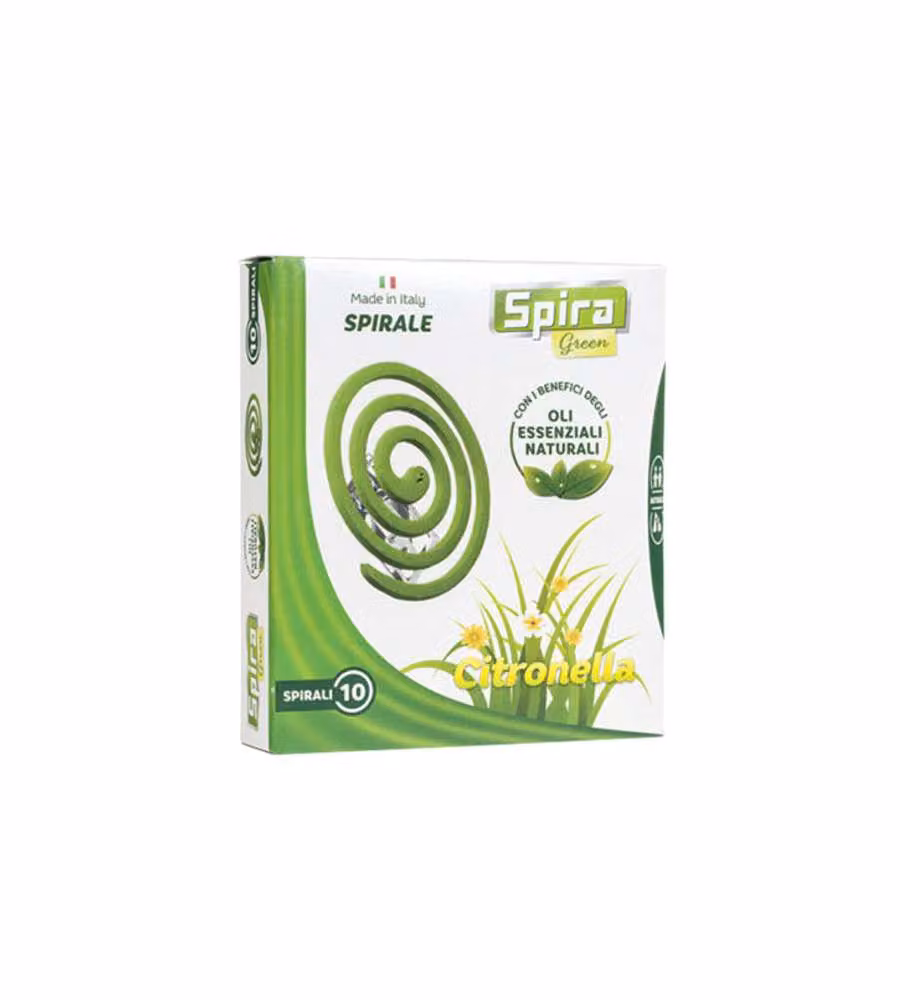 Scacciainsetti Spirali Profumate Pz 10 Spira Green