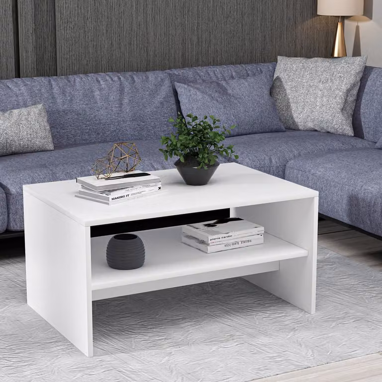 Skye Decor, Apollon - White, tavolini, bianco, 90 x 46,8 x 45 cm