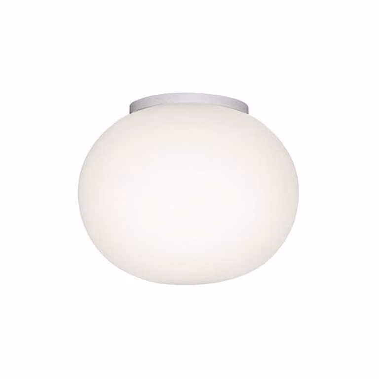 Flos - Mini Glo-Ball Ceiling/Wall - Lampada da parete o soffitto - Bianco
