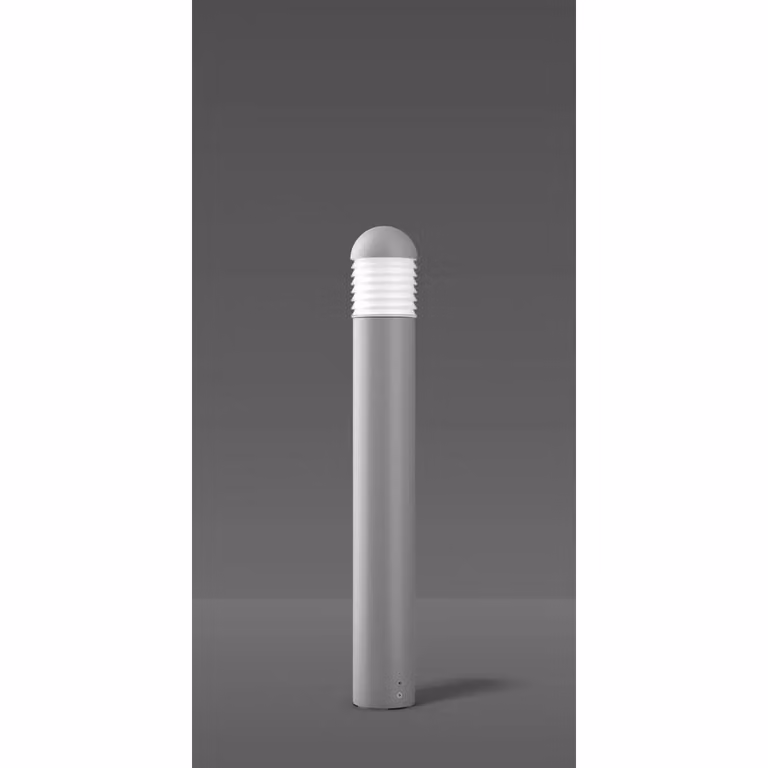 RZB Mega Glaspoller, Lampada da terra per esterni, Argento, Alluminio, IP65, Strada, I