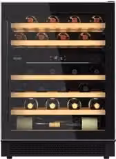Cantinetta da incasso DeLonghi CA6DZ6G Black per 46 bottiglie Classe G L60cm