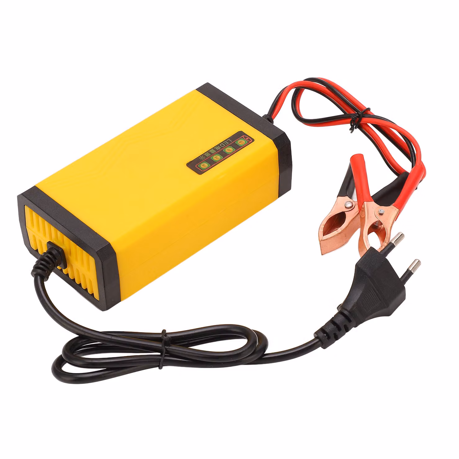 caricabatterie intelligente da 12V Display LCD Mantenitore multifunzionale della batteria dell'auto Spina UE 220V