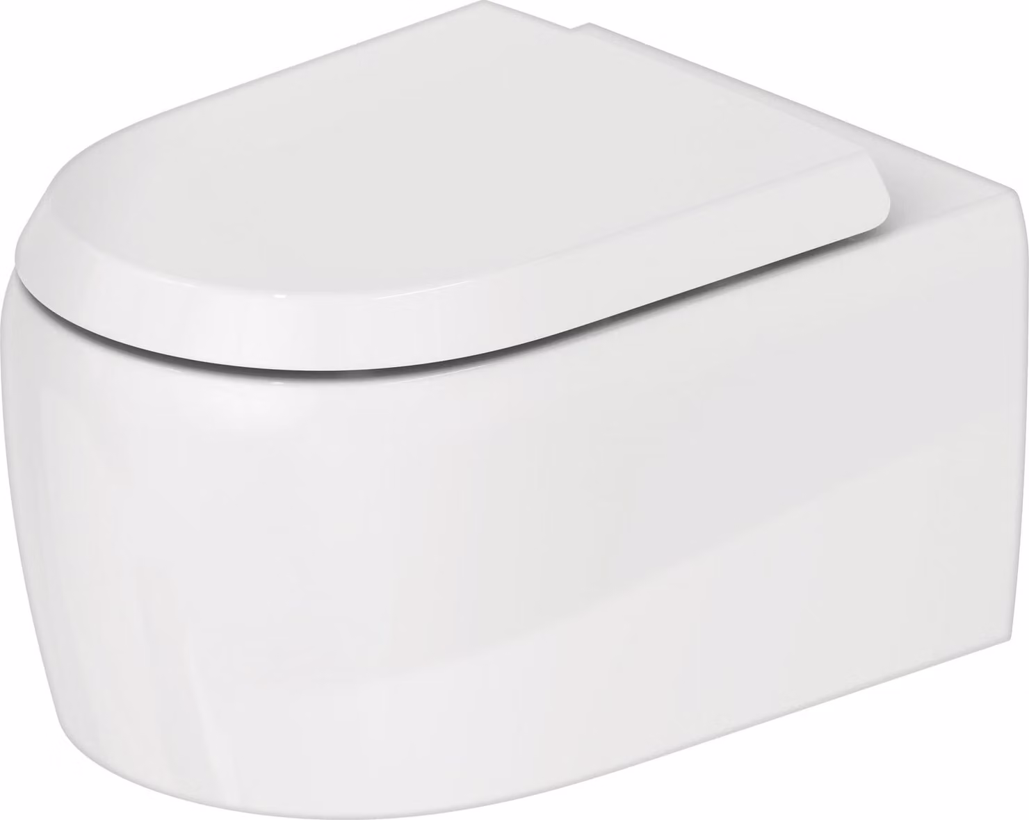 WC suspendu Duravit Collection One, chasse d'eau basse, 385x570x360mm, sortie : horizontale, rimless, 2556090000, 2556090000