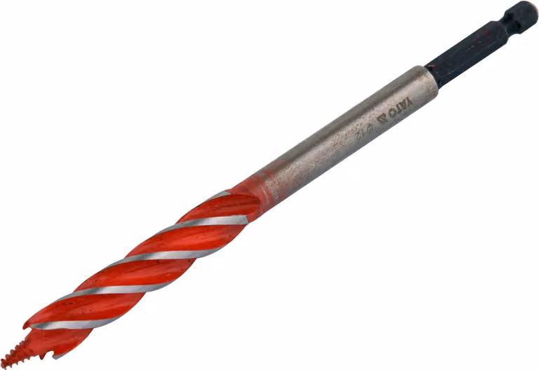 punta per legno a 4 tagli esagonale 12 mm YT-44681 YATO