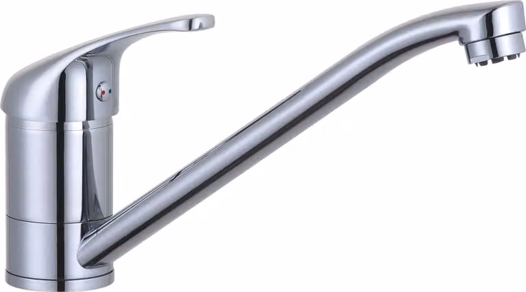 rubinetto da cucina eisl GRANDE VITA CLASSIC, rubinetto da cucina a bassa pressione cromato