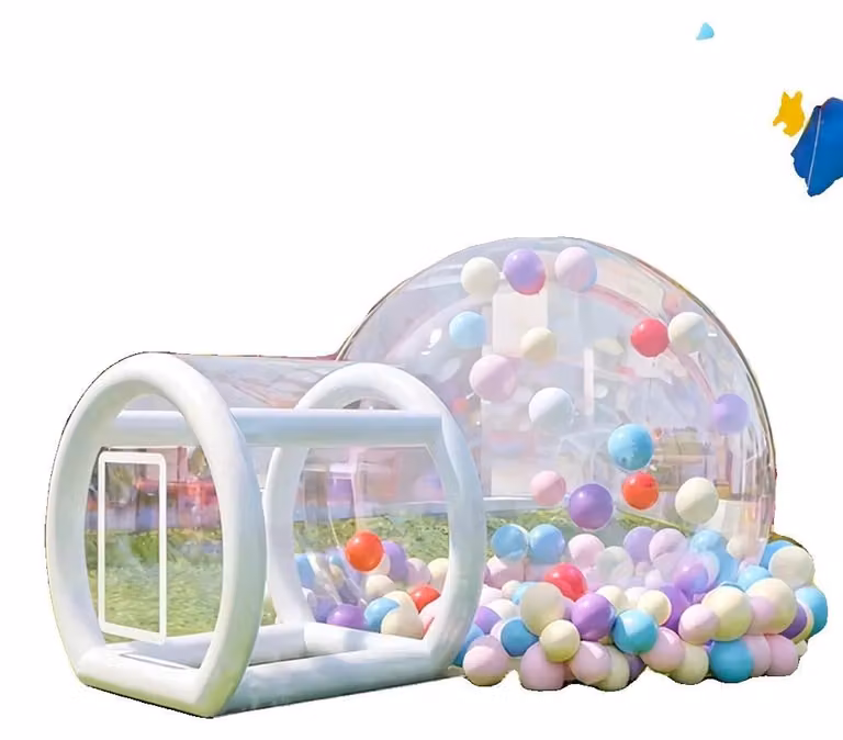 Tenda gonfiabile, design a cupola, ideale per feste, modello C1, diametro della cupola: 3 metri