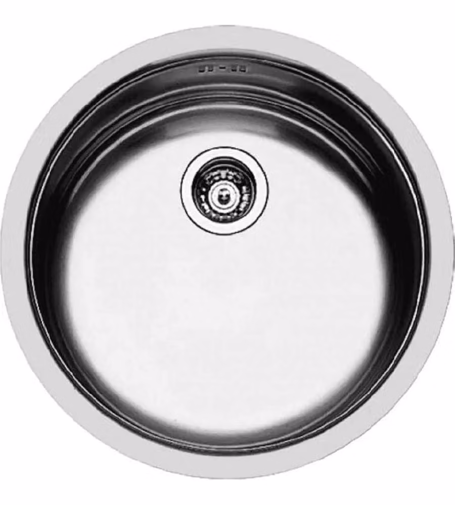 Foster Lavello Circolare 45 cm Inox AISI 304 Spazzolato Incasso