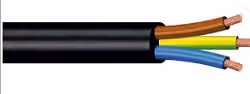 Cavo elettrico tripolare H05VV-F Poly Pool 3x1,5 mmq, Lunghezza: 10 m, Nero PP0365 1