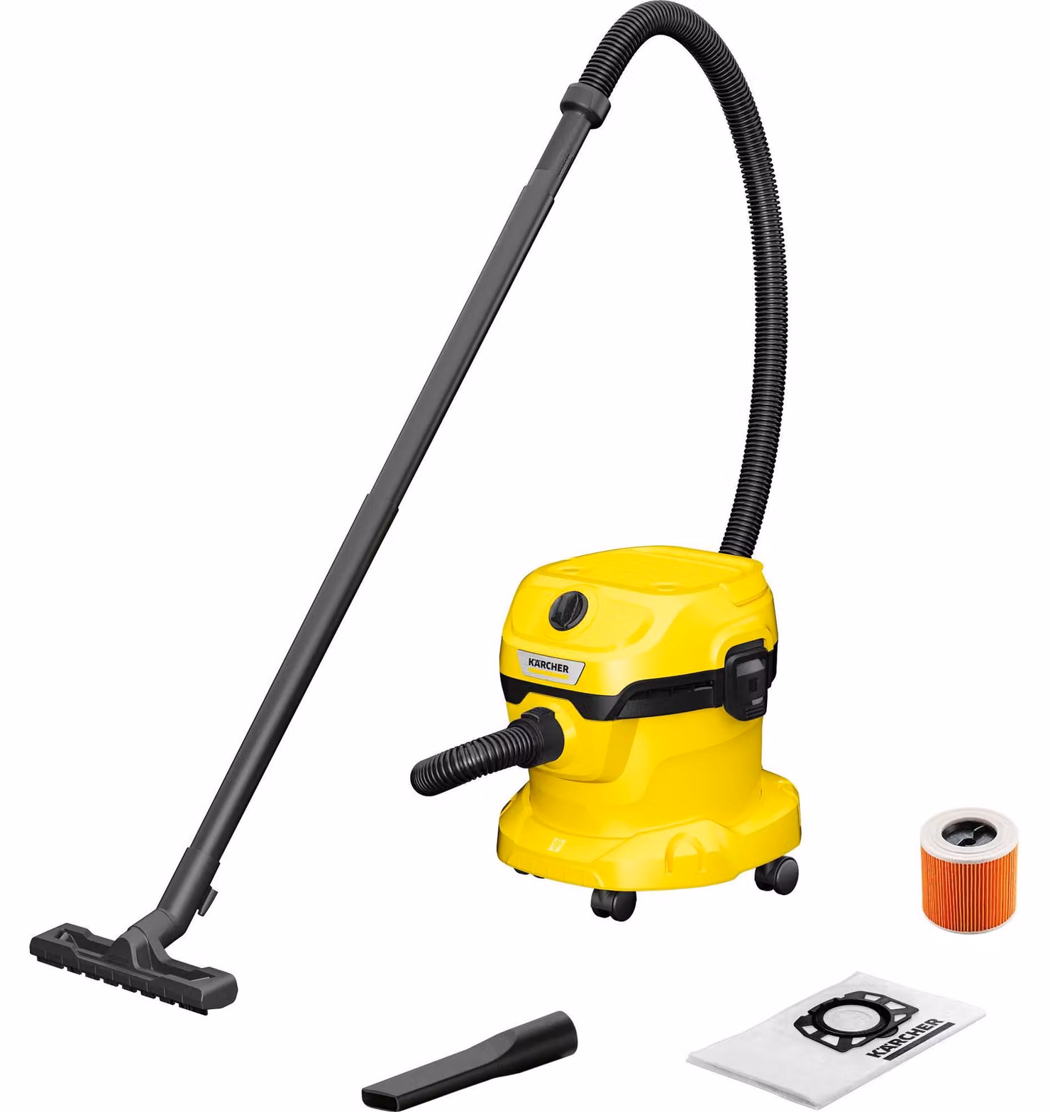 Kärcher 1.628-009.0 dust extractor Black, Yellow 12 L 1000 W
