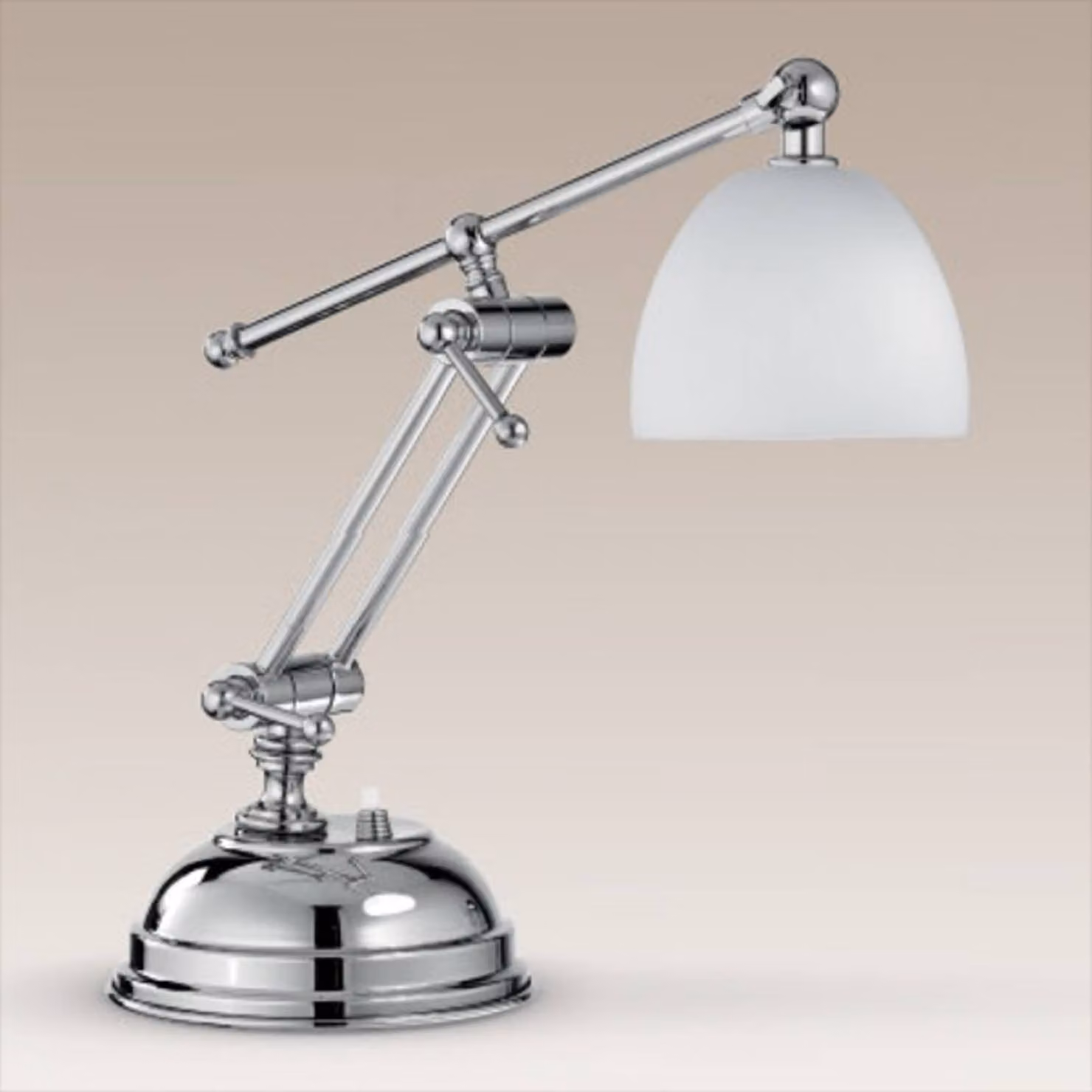 Cremasco Lampada da scrivania GALLERIA, Soggiorno / Sala da pranzo, Vetro, Moderno, Lampada da tavolo